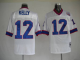 Mitchell And Ness Buffalo Bills #12 Jim Kelly White Stitched Throwback NFL Jersey