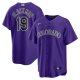 Men's Colorado Rockies Charlie Blackmon Nike Purple Alternate Replica Player Name Jersey