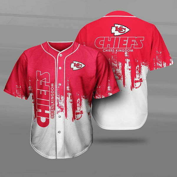 Kansas City Chiefs NFL Stitched Fashion Baseball Legend Jersey