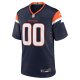 Men's Denver Broncos  Nike Navy Alternate Custom Game Jersey