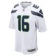 Men's Seattle Seahawks Tyler Lockett Nike White Game Jersey