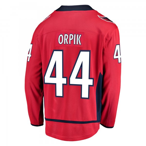 Men's Washington Capitals Brooks Orpik Fanatics Red Breakaway Home Player Jersey