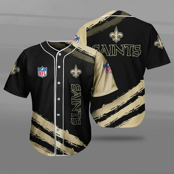 New Orleans Saints NFL Stitched Fashion Baseball Legend Jersey