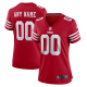 Women's San Francisco 49ers Nike Scarlet Game Custom Jersey-(2022 New Style)