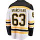 Men's Boston Bruins Brad Marchand Fanatics White Away Premier Breakaway Player Jersey