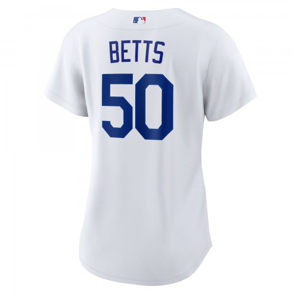 Women's Los Angeles Dodgers Mookie Betts Nike White Home Replica Player Jersey