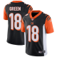 Nike Cincinnati Bengals #18 A.J. Green Black Team Color Men's Stitched NFL Vapor Untouchable Limited Jersey