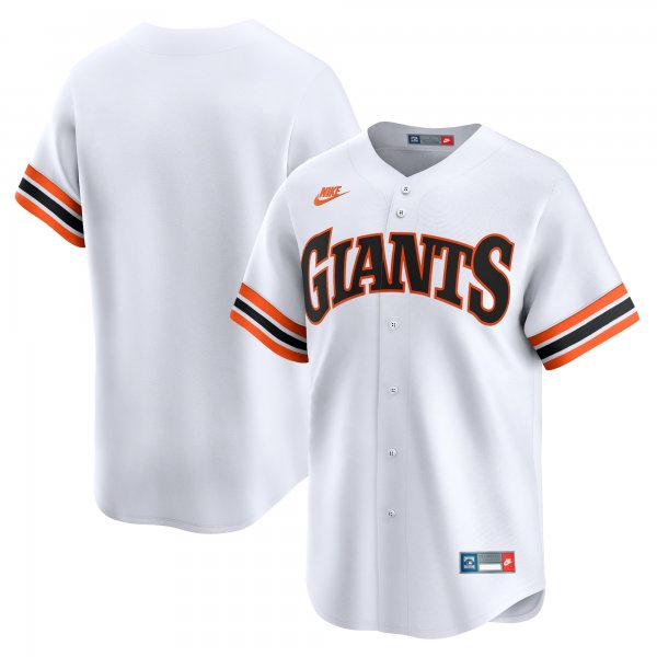 Men's San Francisco Giants Nike White Cooperstown Collection Limited Jersey