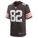 Men's Cleveland Browns Trinity Benson Nike  Brown Team Game Jersey