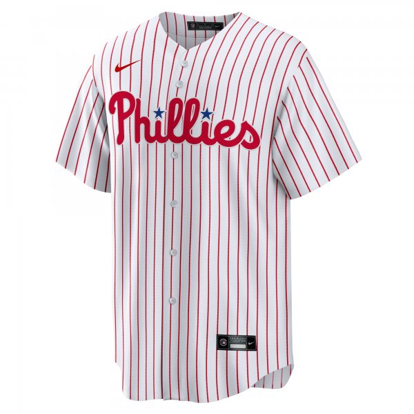 Men's Philadelphia Phillies Nike White Home Replica Team Jersey