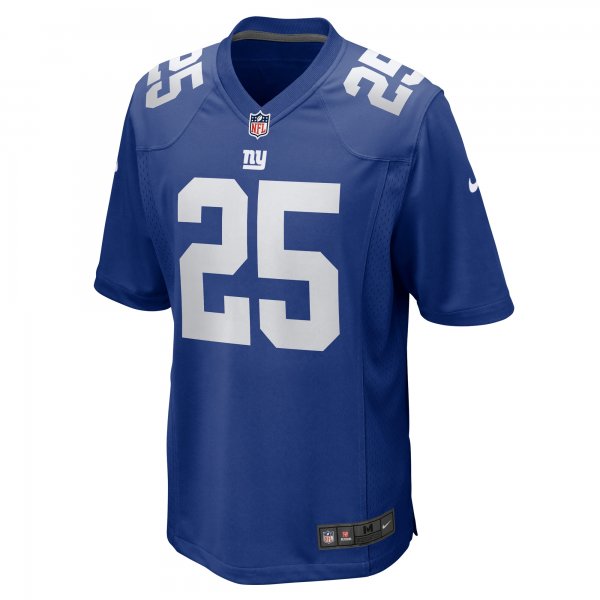 Men's New York Giants Deonte Banks Nike  Royal Team Game Jersey