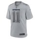 Men's Dallas Cowboys Micah Parsons Nike Gray Atmosphere Fashion Game Jersey