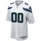 Men's Seattle Seahawks Nike White Custom Game Jersey