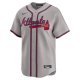 Men's Atlanta Braves  Nike Gray Away Limited Jersey