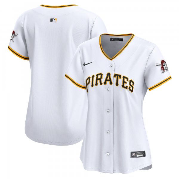 Women's Pittsburgh Pirates Nike White Home Limited Jersey