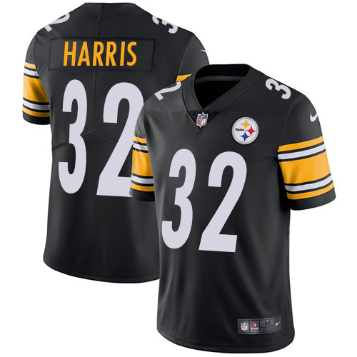 Men's Nike Pittsburgh Steelers #32 Franco Harris Black Team Color Stitched NFL Vapor Untouchable Limited Jersey