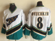 Men's Washington Capitals #8 Alex Ovechkin White Throwback NHL Jersey