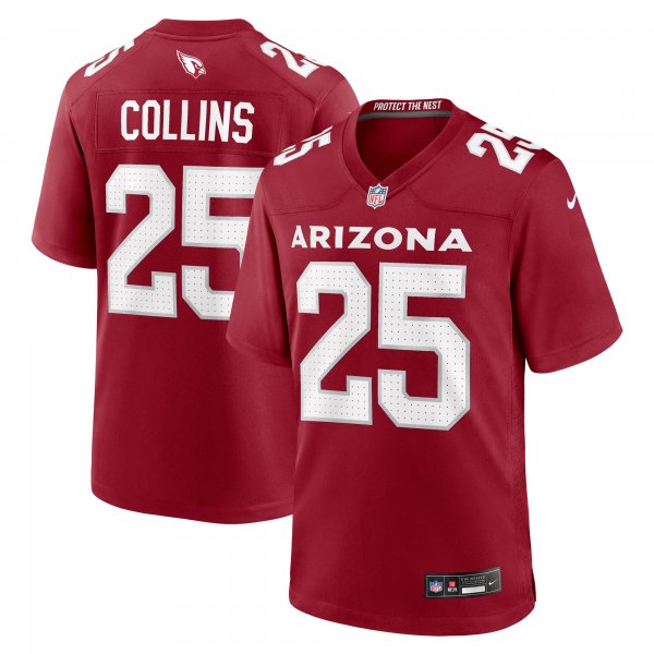 Men's Arizona Cardinals Zaven Collins Nike Cardinal Home Game Jersey