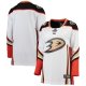 Women's Anaheim Ducks Fanatics White Away Breakaway Jersey