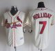 St. Louis Cardinals #7 Matt Holliday Cream New Cool Base Stitched MLB Jersey