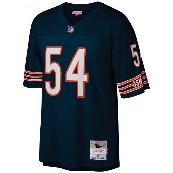 Men's Chicago Bears Brian Urlacher Mitchell & Ness Navy Legacy Replica Jersey