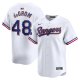 Men's Texas Rangers Jacob deGrom Nike White 2024 Gold Collection Limited Player Jersey