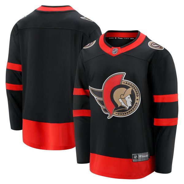 Men's Ottawa Senators Fanatics Black Home Breakaway Jersey