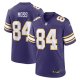 Men's Minnesota Vikings Randy Moss Nike Purple Classic Retired Player Game Jersey