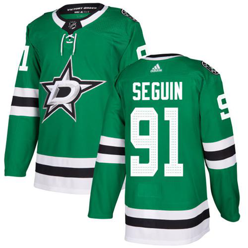 Adidas Dallas Stars #91 Tyler Seguin Green Home Stitched NHL Jersey