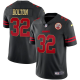 Men's Kansas City Chiefs #32 Nick Bolton Black Gold Trim Vapor All Stitched Jersey