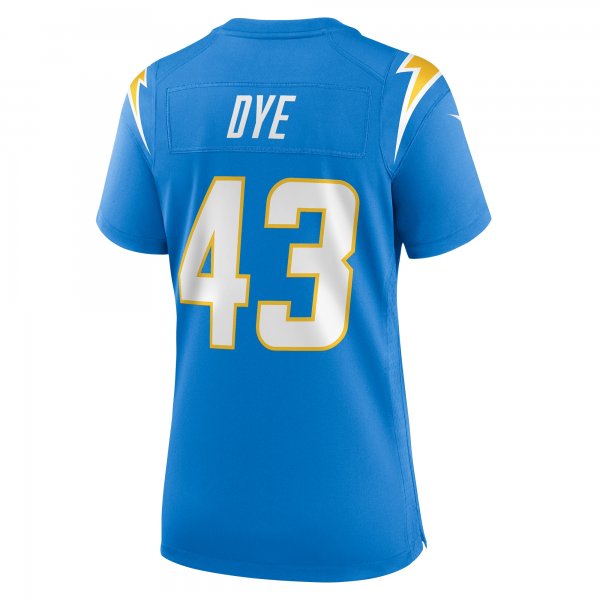 Women's Los Angeles Chargers Troy Dye Nike  Powder Blue  Game Jersey