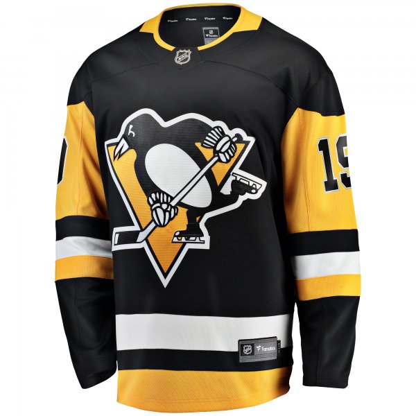 Men's Pittsburgh Penguins Reilly Smith Fanatics Black Home Breakaway Jersey