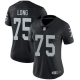 Women's Nike Las Vegas Raiders #75 Howie Long Black Team ColorStitched NFL Vapor Untouchable Limited Jersey