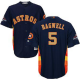 Men's Houston Astros #5 Jeff Bagwell Navy Blue Majestic 2018 Gold Program Cool Base Player MLB Jersey