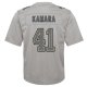 Youth New Orleans Saints Alvin Kamara Nike Gray Atmosphere Game Jersey