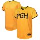 Youth Pittsburgh Pirates  Nike Gold City Connect Replica Jersey