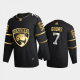 Men's Florida Panthers #7 Radko Gudas 2020-21 Golden Black Limited Jersey