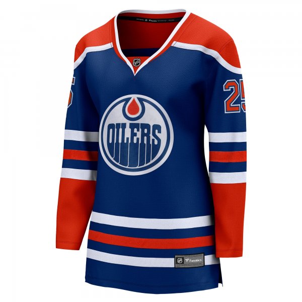 Women's Edmonton Oilers Darnell Nurse Fanatics Royal Home Breakaway Player Jersey