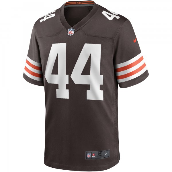 Men's Cleveland Browns Leroy Kelly Nike Brown Game Retired Player Jersey