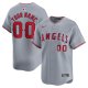 Men's Los Angeles Angels  Nike Gray Away Limited Custom Jersey