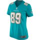 Women's Miami Dolphins Nat Moore Nike Aqua Game Retired Player Jersey