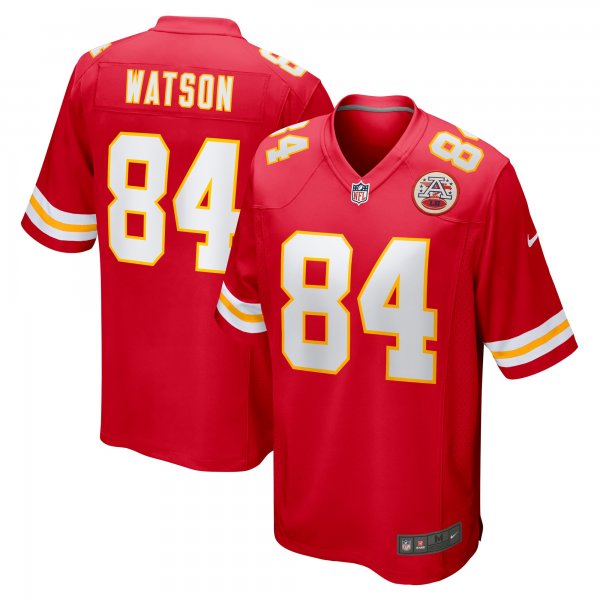 Men's Kansas City Chiefs Justin Watson Nike Red Game Player Jersey