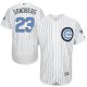 Chicago Cubs #23 Ryne Sandberg White(Blue Strip) Flexbase Collection 2016 Father's Day Stitched MLB Jersey