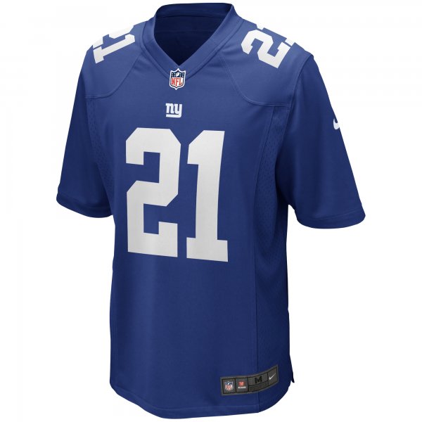 Men's New York Giants Tiki Barber Nike Royal Game Retired Player Jersey