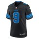 Men's Detroit Lions Jameson Williams Nike Black 2nd Alternate Game Jersey