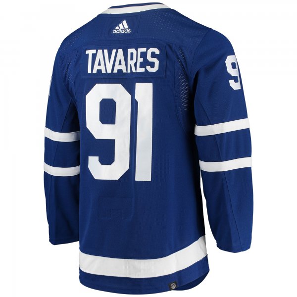 Men's Toronto Maple Leafs John Tavares adidas Blue Home Primegreen Player Jersey