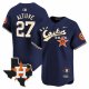 Men's Houston Astros #27 Jose Altuve Cactus Jack Stitched Limited Cool Base Navy Jersey