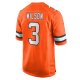 Men's Denver Broncos Russell Wilson Nike Orange Alternate Game Jersey