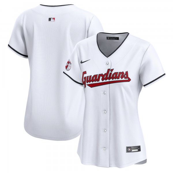 Women's Cleveland Guardians Nike White Home Limited Jersey