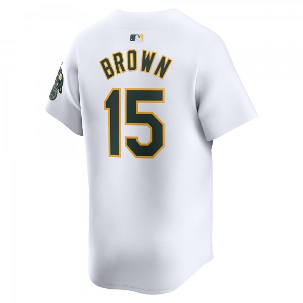 Men's Oakland Athletics Seth Brown Nike White Home Limited Player Jersey